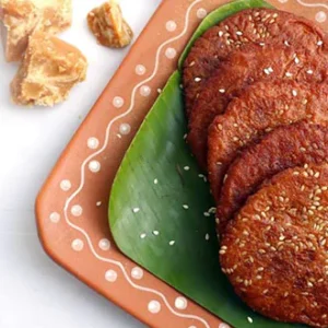 Bellam Nuvvula Ariselu (బెల్లం నువ్వుల అరిసెలు)